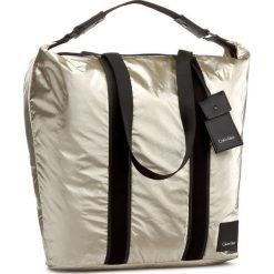 Shopper bag damskie: Torebka CALVIN KLEIN BLACK LABEL – Fluid Large Shopper K60K604043 617