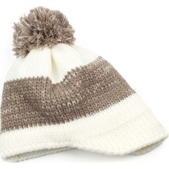 Czapki damskie: Art of Polo Czapka damska Casual winter beżowo brązowa