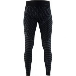 Craft Legginsy Termoaktywne Active Intensity Black L. Czarne legginsy damskie Craft, na zimę, l, bez wzorów, outdoorowe. W wyprzedaży za 129,00 zł.