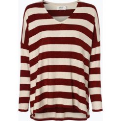 ONLY - Damska bluza nierozpinana, brązowy. Pomarańczowe bluzy damskie ONLY, m, w paski, z materiału, bez rękawów, bez kaptura. Za 79,95 zł.