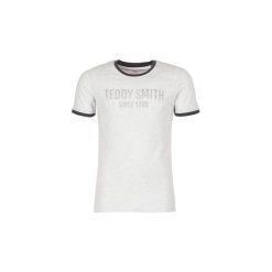 T-shirty z krótkim rękawem Teddy Smith TRISTAN. Białe t-shirty męskie marki Teddy Smith, s, bez wzorów, bez kołnierzyka, krótkie. Za 71,20 zł.