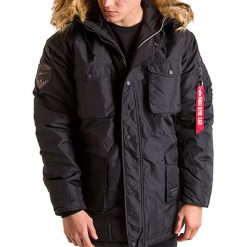 ALPHA INDUSTRIES MOUNTAIN III > 19815503. Kurtki męskie Alpha Industries, xl, z aplikacjami, z nylonu, street, bez kaptura. W wyprzedaży za 889,99 zł.