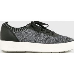 Jana - Buty. Czarne buty sportowe damskie Jana, bez wzorów, z materiału, sportowe. W wyprzedaży za 129,90 zł.