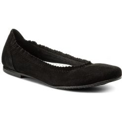 Baleriny SERGIO BARDI - Arienzo SS127324918JN 201. Czarne baleriny damskie Sergio Bardi, bez wzorów, ze skóry, bez obcasa. W wyprzedaży za 169,00 zł.