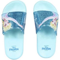 Disney Klapki Dziewczęce Frozen 26.5 Turkusowe. Niebieskie klapki dziewczęce Disney. Za 50,00 zł.