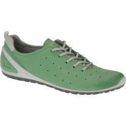 Ecco Biom Lite 80200359503. Zielone buty sportowe damskie marki ecco, bez wzorów, ze skóry, sportowe. W wyprzedaży za 399,99 zł.