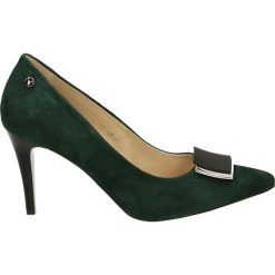 Czółenka - 2174 CAM VERD. Szare czółenka zamszowe Venezia. Za 249,00 zł.