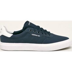 Adidas Originals - Tenisówki 3Mc. Niebieskie trampki męskie adidas Originals, bez wzorów, ze skóry, na sznurówki. Za 269,90 zł.