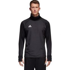 Bejsbolówki męskie: Adidas Bluza męska Condivo 18 WRM TOP czarna r. XL (CF4343)