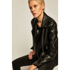 Medicine - Ramoneska 2apestry Stripes. Czarne kurtki damskie MEDICINE, s, bez wzorów, z poliesteru, krótkie. Za 159,90 zł.