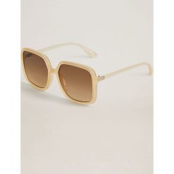 Mango - Okulary przeciwsłoneczne Samira. Czarne okulary przeciwsłoneczne damskie Mango. W wyprzedaży za 55,90 zł.