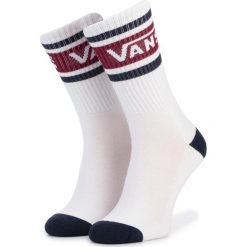 Skarpety Wysokie Unisex VANS - Tribe Crew VN0A3H3FTN31 Biking Re. Białe skarpetki damskie Vans, bez wzorów, z bawełny. Za 39,00 zł.
