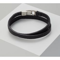 Bransoletki męskie: Miansai MOORE WRAP BRACELET Bransoletka black