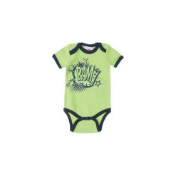 Body niemowlęce z krótkim rękawem. Zielone body niemowlęce TXM, bez wzorów, z krótkim rękawem. Za 12,99 zł.