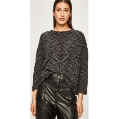 Answear - Bluza. Czarne bluzy damskie ANSWEAR, s, bez wzorów, z bawełny, bez rękawów, bez kaptura. W wyprzedaży za 49,90 zł.
