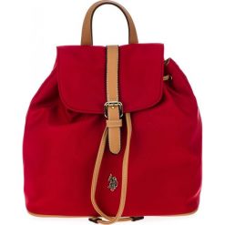 U.S. POLO ASSN. plecak damski New Houston czerwony. Czerwone plecaki damskie U.S. Polo Assn., bez wzorów. Za 339,00 zł.