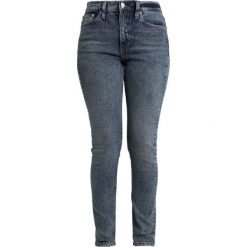 Calvin Klein Jeans CKJ 020 HIGH RISE SKINNY Jeansy Slim Fit aptos blue. Niebieskie jeansy damskie relaxed fit Calvin Klein Jeans, z bawełny. Za 549,00 zł.