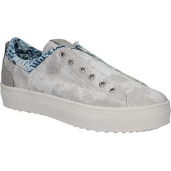 Trampki wrangler sheena low laminated wl161. Szare półbuty damskie Wrangler, bez wzorów, z materiału, bez zapięcia. Za 329,99 zł.