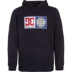 DC Shoes GLOBAL SALUTE BOY Bluza z kapturem dark indigo. Niebieskie bluzy męskie DC Shoes, z bawełny, z kapturem. Za 259,00 zł.
