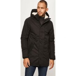 Tom Tailor Denim - Kurtka. Zielone płaszcze męskie TOM TAILOR DENIM, xl, bez wzorów, z bawełny, długie, z kapturem. Za 429,90 zł.