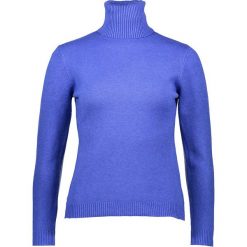 Sweter w kolorze niebieskim. Niebieskie swetry damskie Cachemire Closet, s, bez wzorów, z wełny, bez rękawów, bez kaptura. W wyprzedaży za 179,95 zł.