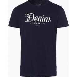 T-shirty męskie: Tom Tailor Denim – T-shirt męski, niebieski