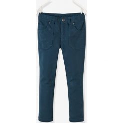 Spodnie w kolorze niebieskim. Niebieskie spodnie niemowlęce Vertbaudet Boys & Co., bez wzorów, klasyczne. W wyprzedaży za 39,95 zł.