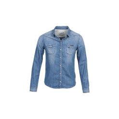 Koszule Pepe jeans ROSETTA. Niebieskie koszule damskie xs, z jeansu. W wyprzedaży za 221,40 zł.