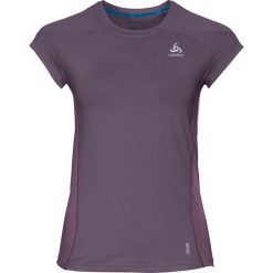 Koszulka sportowa "Ceramicool Pro" w kolorze fioletowym. Fioletowe bluzki sportowe damskie Odlo Women, na lato, xs, z nadrukiem, ze skóry, z okrągłym kołnierzem, bez rękawów, bez kaptura. W wyprzedaży za 119,95 zł.