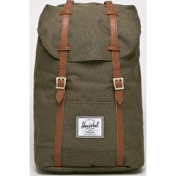 Herschel - Plecak. Zielone plecaki męskie marki Herschel, bez wzorów, z poliesteru. W wyprzedaży za 319,90 zł.