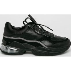Karl Lagerfeld - Buty. Czarne buty sportowe damskie KARL LAGERFELD, ze skóry. W wyprzedaży za 569,90 zł.