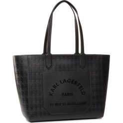 Torebka KARL LAGERFELD - 201W3022 Black. Czarne torebki klasyczne damskie KARL LAGERFELD, bez wzorów, ze skóry, klasyczne, bez dodatków. W wyprzedaży za 739,00 zł.