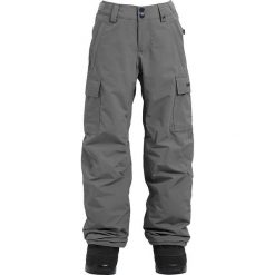 Spodnie snowboardowe "Exile" w kolorze antracytowym. Szare spodnie chłopięce marki Burton Kids, w paski. W wyprzedaży za 222,95 zł.