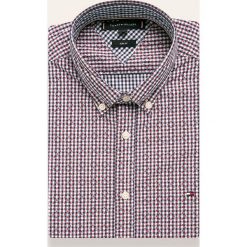 Tommy Hilfiger - Koszula. Niebieskie koszule męskie TOMMY HILFIGER, s, bez wzorów, z bawełny, casualowe, button down, z długim rękawem. W wyprzedaży za 219,90 zł.