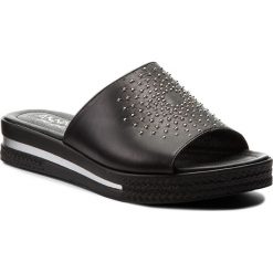 Chodaki damskie: Klapki ANN MEX - 8781 01S Czarny