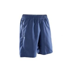 Spodenki fitness kardio FST120 męskie. Niebieskie spodenki sportowe męskie marki DOMYOS, z poliesteru. Za 29,99 zł.