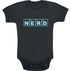 Body niemowlęce: Nerd Body czarny