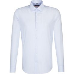 Koszule męskie na spinki: Koszula – Slim fit – w kolorze błękitno-białym