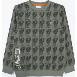 Coccodrillo - Bluza dziecięca 128-158 cm. Żółte bluzy chłopięce COCCODRILLO, bez wzorów, z dzianiny, bez rękawów, bez kaptura. Za 79,90 zł.