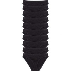 Majtki damskie: Figi (10 par) bonprix czarny