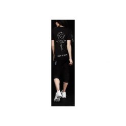ROSE T/S. Czarne t-shirty damskie marki MAJORS, s, bez wzorów, z bawełny, bez kołnierzyka. Za 109,00 zł.
