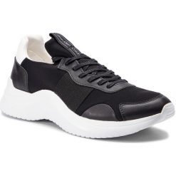 Sneakersy CALVIN KLEIN - Uzzle F2052 Black. Czarne sneakersy męskie Calvin Klein, na co dzień, bez wzorów, ze skóry ekologicznej, bez zapięcia. W wyprzedaży za 379,00 zł.