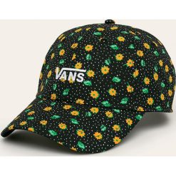 Vans - Czapka. Czarne czapki damskie Vans, bez wzorów, z bawełny. Za 149,90 zł.