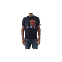 T-shirty z krótkim rękawem Calvin Klein Jeans K10K102690 COTTON LOGO. Niebieskie t-shirty męskie Calvin Klein Jeans, s, bez wzorów, z jeansu, bez kołnierzyka, krótkie. Za 184,00 zł.