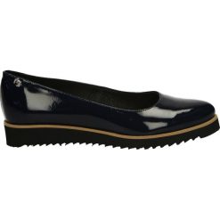 Baleriny - 2435 VER BLU3. Czarne baleriny damskie lakierowane Venezia, ze skóry. Za 179,00 zł.