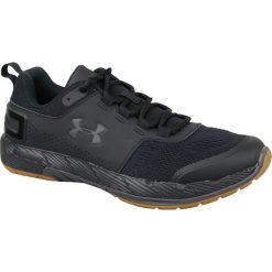 Under Armour Commit TR EX 3020789-007 buty treningowe męskie czarne 40,5. Czarne buty sportowe męskie Under Armour, z tkaniny, bez zapięcia, na fitness i siłownię. W wyprzedaży za 239,99 zł.