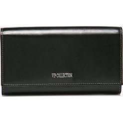 Portfele damskie: VIP COLLECTION – Portfel skórzany