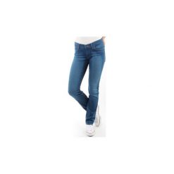 Jeansy straight leg Wrangler Spodnie Damskie Drew 24S3456I FIRST MATE. Niebieskie jeansy damskie marki Wrangler, s, z jeansu. Za 299,00 zł.