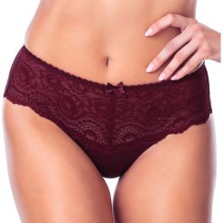 Figi klasyczne Elegance. Różowe figi damskie Playtex, z bawełny. Za 74,99 zł.