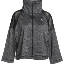 Puma EXPLOSIVE JACKET Kurtka sportowa black heather. Czarne kurtki damskie Puma, l, z elastanu. Za 379,00 zł.